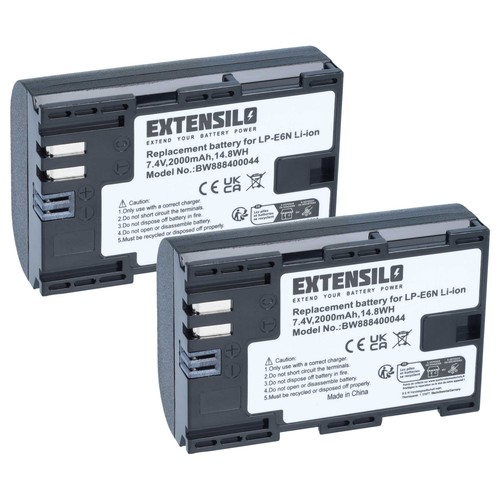 Batteria per canon - 2x, eos